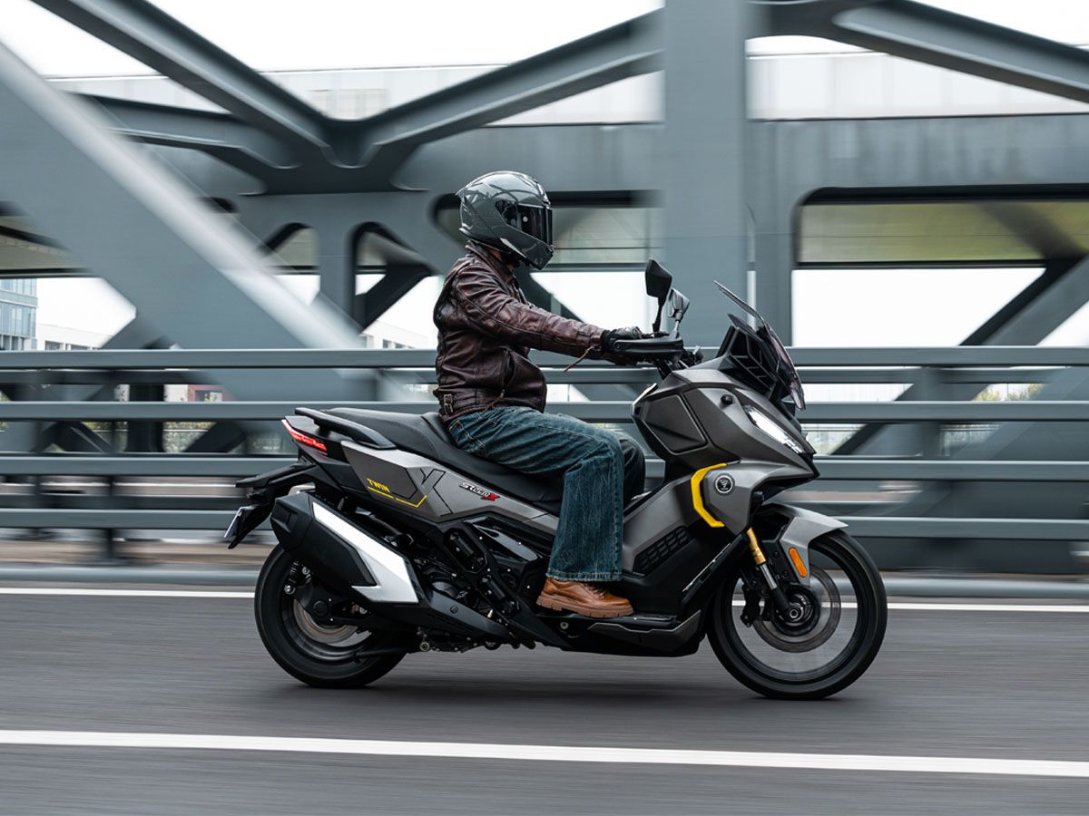 VOGE SR450X en ciudad
