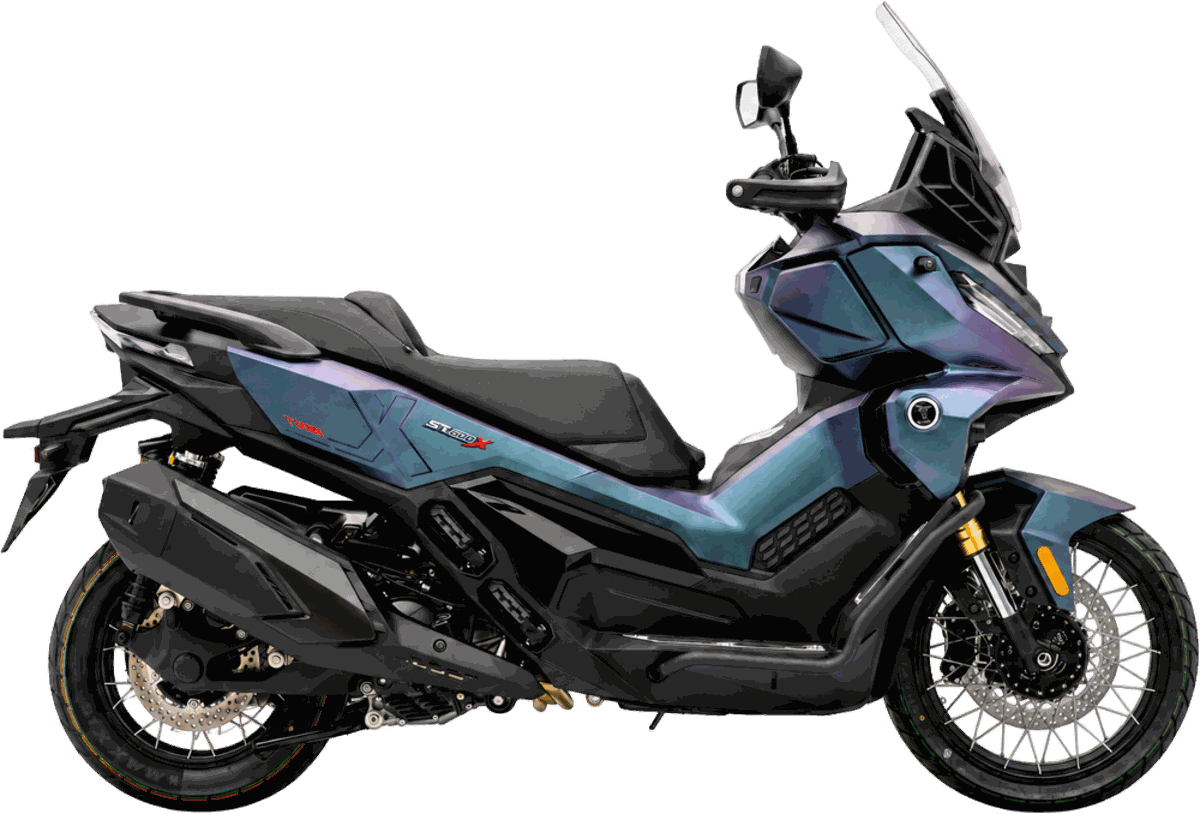 VOGE SR450X vista lateral